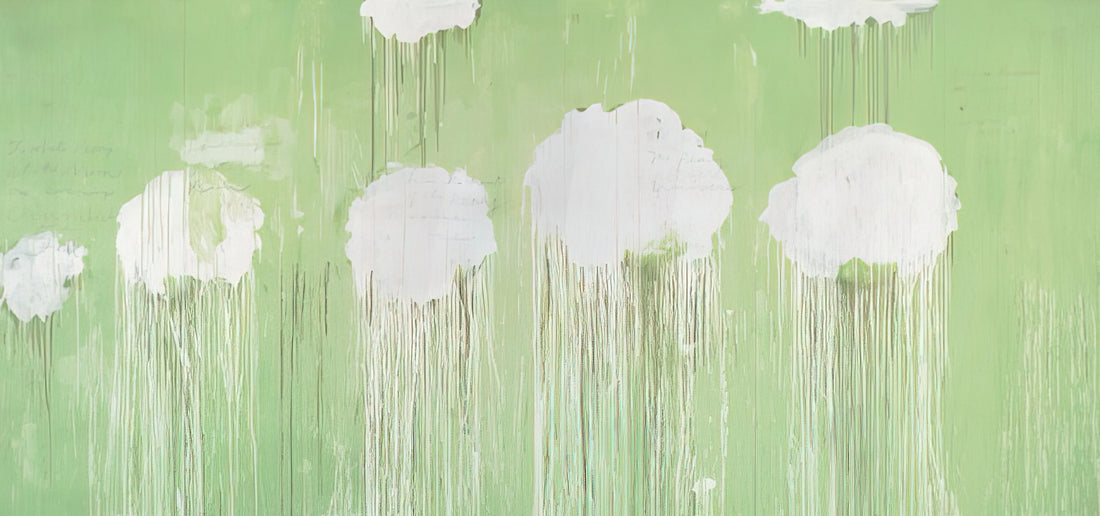 Cy Twombly at Tate Modern: A Journey Through Myth, Memory, and Mark-Making - Untitled,  Peony Blossom Painting  by Cy Twombly