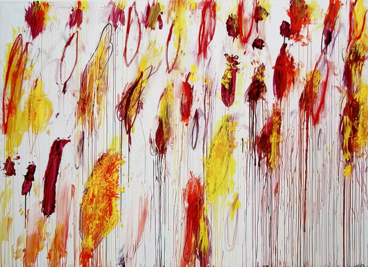 Cy Twombly's Leda and the Swan: A Modernist Reimagining of Myth - Lepanto, Part IV by Cy Twombly