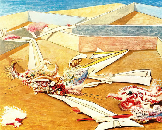 Dada Max Ernst: The Revolutionary Artist Who Redefined Modern Art - Flying Horse Garden by Max Ernst