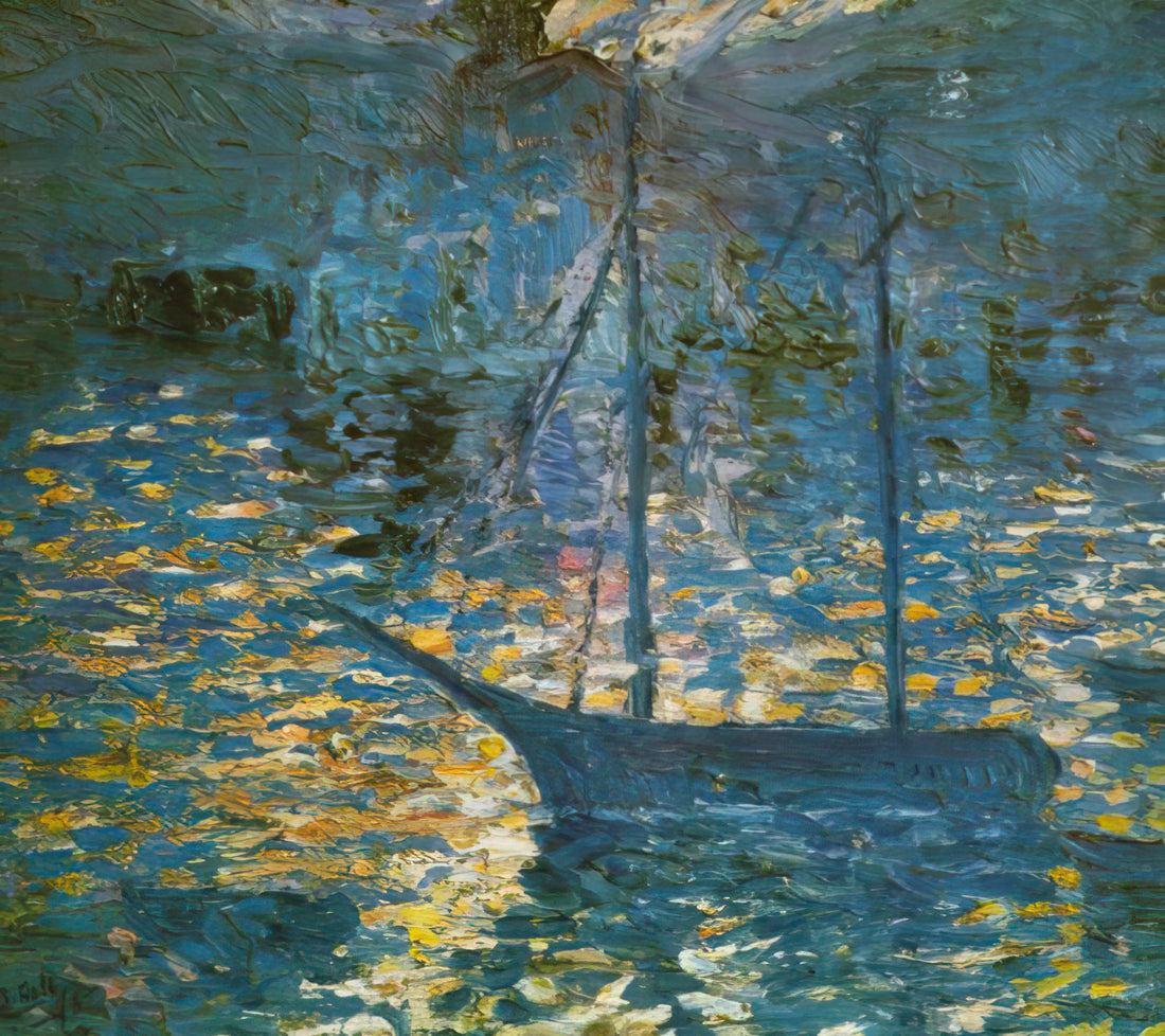 Dali Prints Framed: A Curator's Guide to Collecting and Displaying Surrealist Masterpieces - BOAT by Salvador Dali
