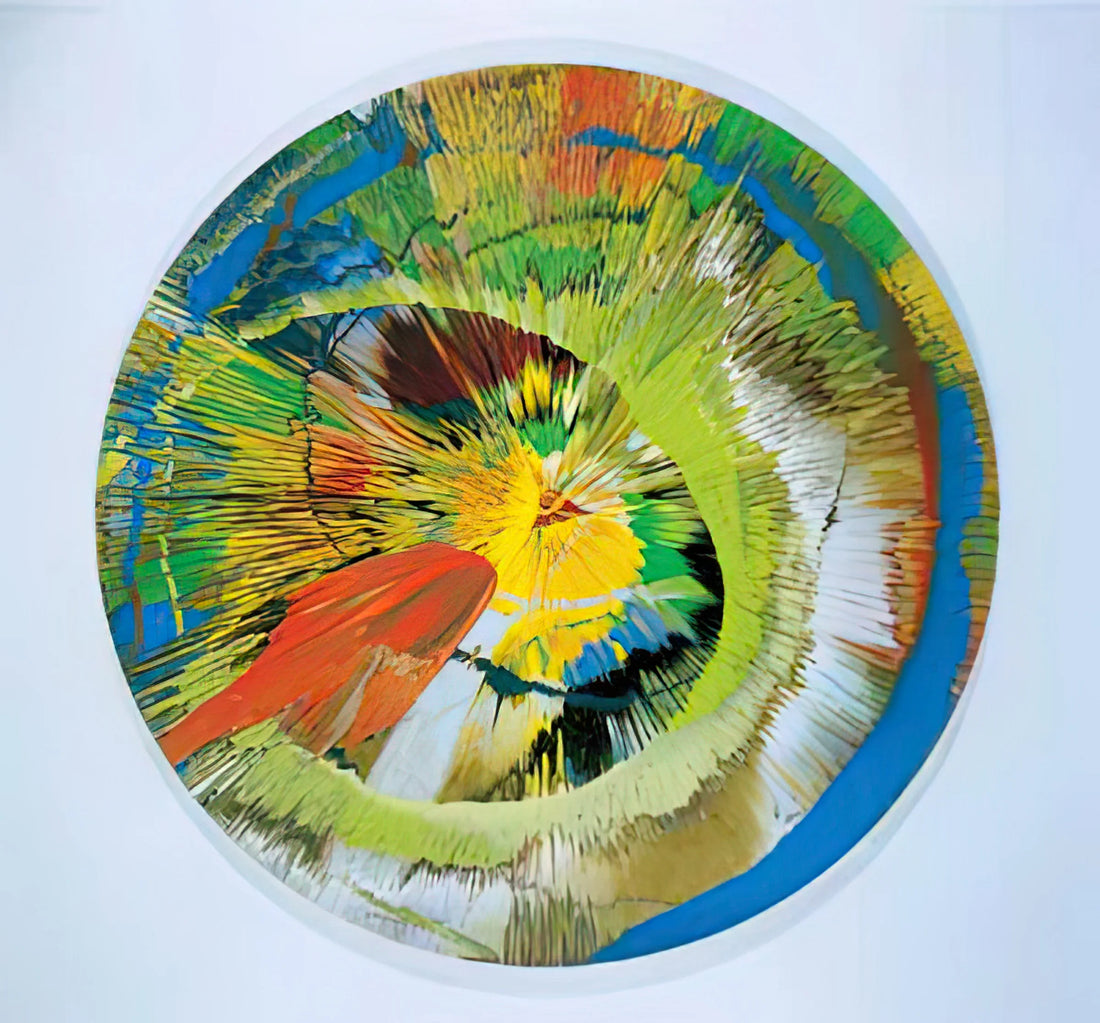 Damien Hirst Currency Print: A Collector's Guide to the Artist's Provocative Artworks - BEAUTIFUL REVOLVING SPHINCTER by Damien Hirst