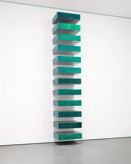 Dan Flavin and Donald Judd: The Minimalist Masters Redefining Art and Space - Untitled - 1967 by Donald Judd