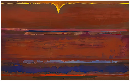 Dancing Through Fields of Color: The Story of Helen Frankenthaler - Desert Pulse, 1991- by Helen Frankenthaler
