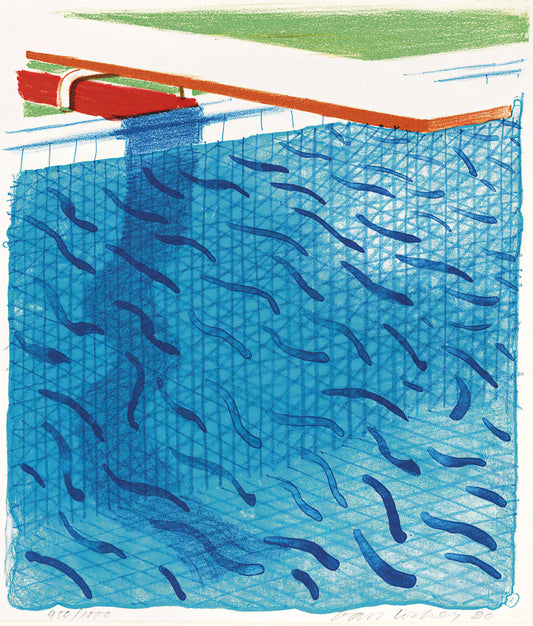 David Hockney Exhibition Posters: A Collector's Guide to Iconic Art Prints - David Hockney by David Hockney