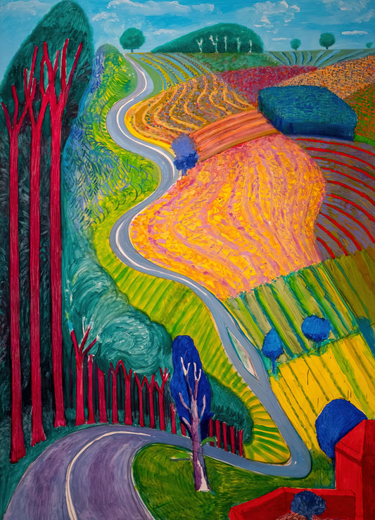 David Hockney KS1: An Inspiring Guide to the Master of Color for Young Artists - David Hockney by David Hockney