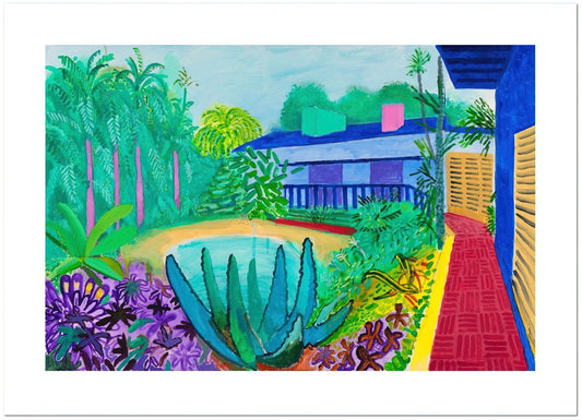 David Hockney: A Retrospective Poster Guide to the Artist's Iconic Journey - David Hockney by David Hockney