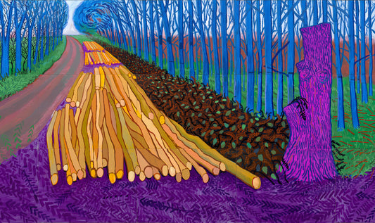 David Hockney's 'The Arrival of Spring': A Digital Renaissance in Contemporary Art - David Hockney by David Hockney