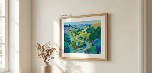 David Hockney Kunstdrucke in Rahmen online bestellen