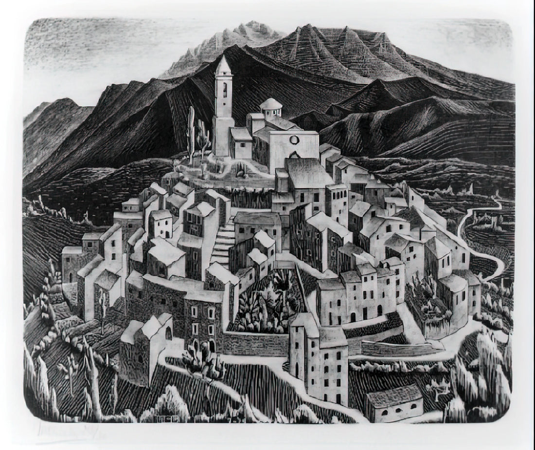 Day and Night by M.C. Escher: A Masterpiece of Visual Paradox and Geometric Illusion - ESCHER (11) by MC Escher