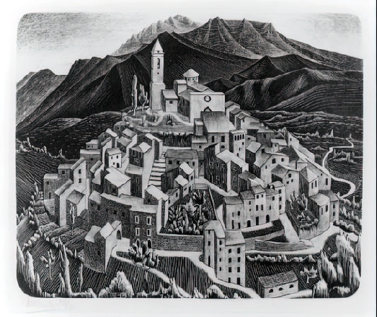 Day and Night by M.C. Escher: A Masterpiece of Visual Paradox and Geometric Illusion - ESCHER (11) by MC Escher