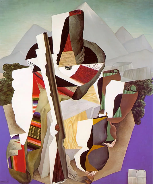 Diego Rivera and Frida Kahlo: The Artistic Legacy of Mexico's Power Couple - ZAPATISTA LANDSCAPE THE GUERRILLA 1915 by Diego Rivera