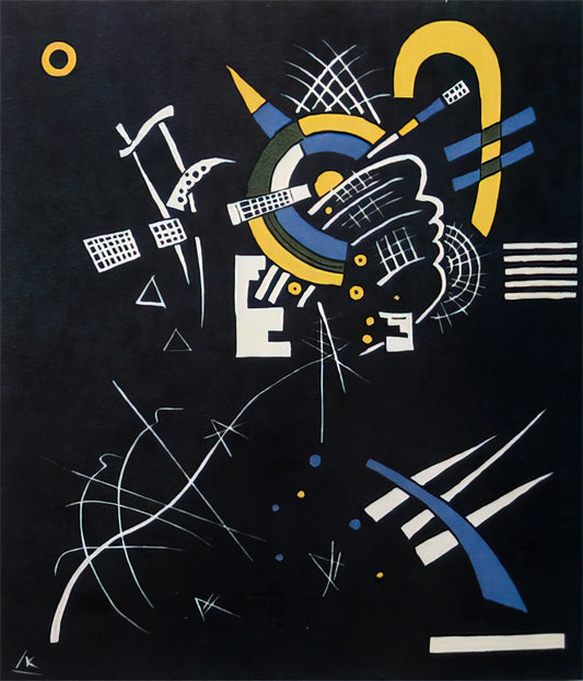 Discovering Artists Like Kandinsky: Pioneers of Abstraction and Spiritual Expression - SMALL WORLDS VII 1922 by Wassily Kandinsky