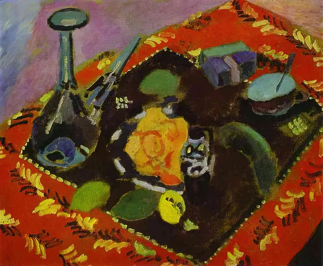 Discovering the Enduring Legacy of Henri Matisse: Acquiring Museum-Quality Matisse Prints - DISHES AND FRUIT 1906 by Henri Matisse