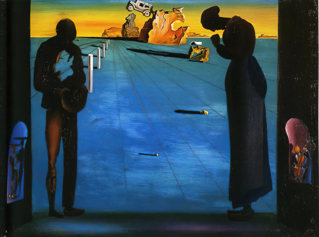 Don Quixote Dali Print: Surrealism's Knight Errant in Modern Art - ANGELUS by Salvador Dali