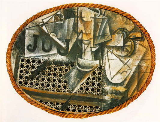 Dora Maar and Pablo Picasso: The Muse Who Shaped a Master's Vision - Still Life with Caned Chair by Pablo Picasso