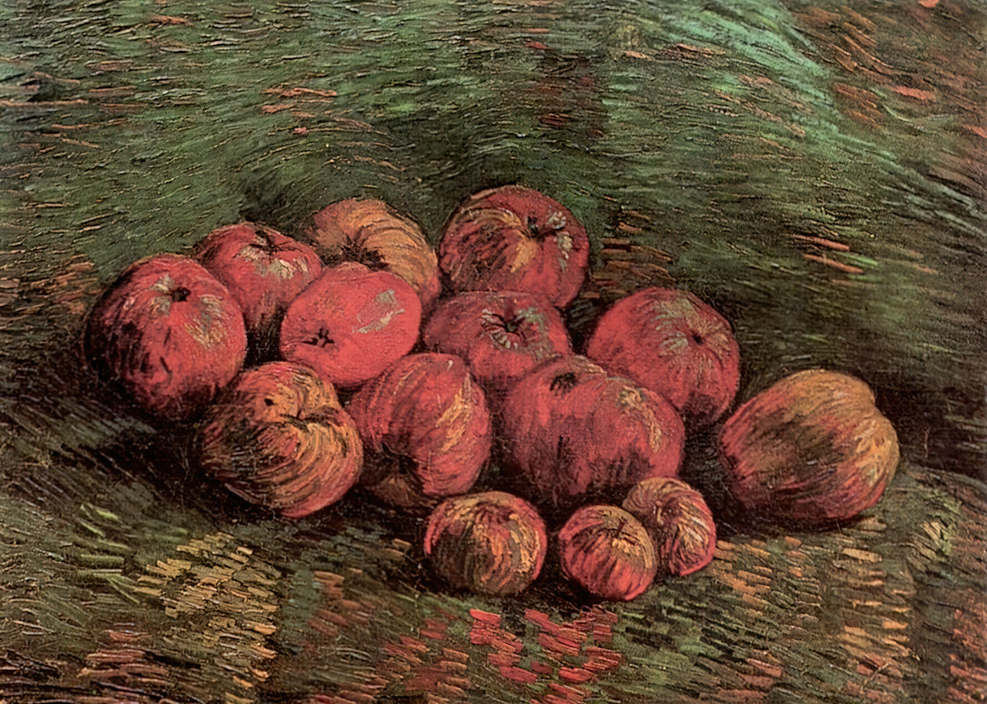 Dr. Gachet by Van Gogh: The Portrait of a Tormented Friendship and Artistic Genius - Still Life with Apples by Vincent van Gogh