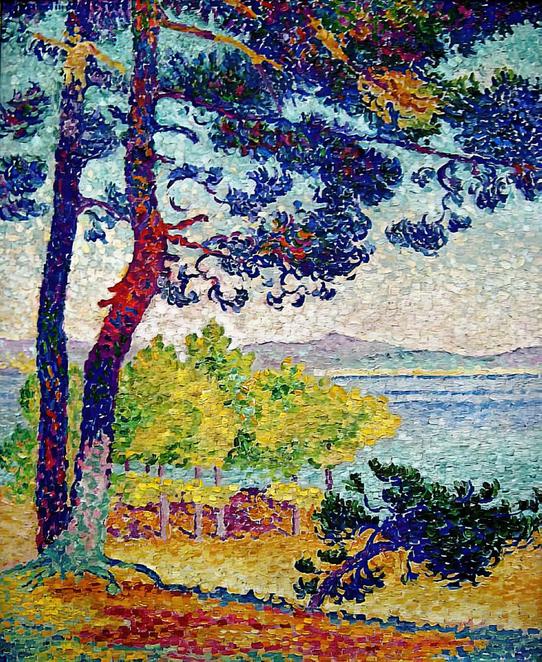 Edmond Henri Cross: The Neo-Impressionist Master of Color and Light - Afternoon at Pardigon, Var by Henri-Edmond Cross