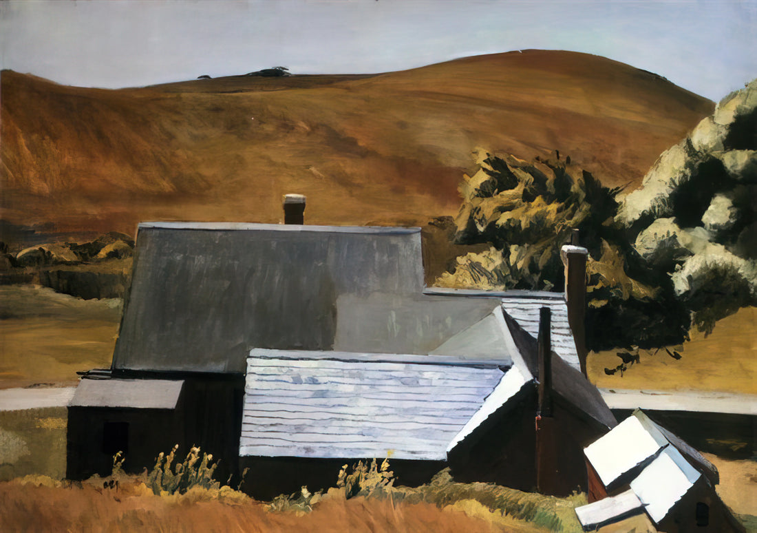 Edward Hopper Art Prints: Why Etsy Isn't the Best Choice for Museum-Quality Reproductions - Burly Cobb s House, South Truro by Edward Hopper
