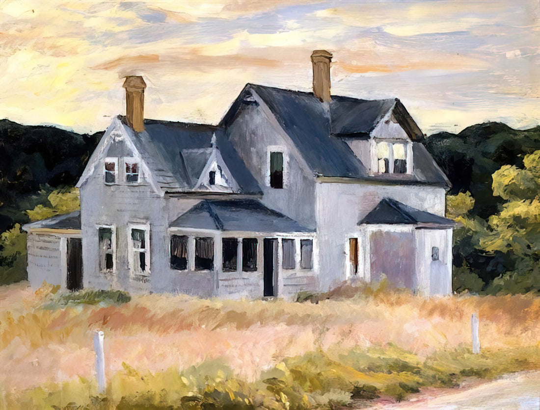 Edward Hopper Original for Sale: A Collector's Guide to Authenticity, Value, and Market Realities - House by a Road by Edward Hopper