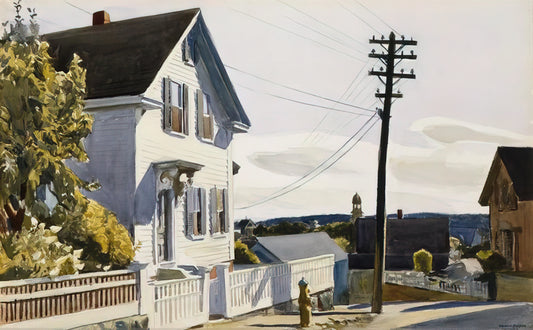 Edward Hopper at Christie's: A Collector's Guide to Auction Records and Market Insights - Adam s House by Edward Hopper