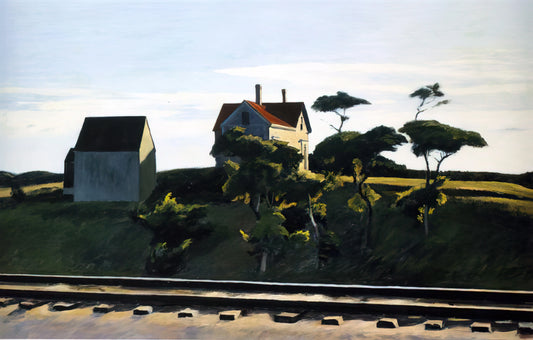 Edward Hopper's Nighthawks: The Iconic American Painting and Its Cultural Legacy - New York, New Haven and Hartford by Edward Hopper
