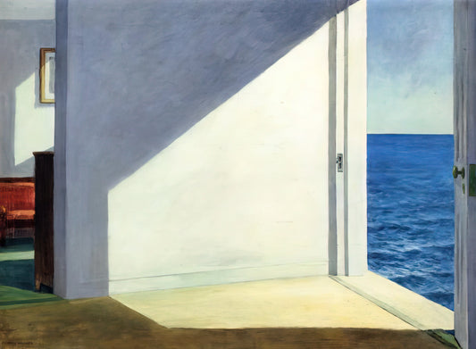 Edward Hopper's Sunday: A Masterpiece of American Solitude and Light - Rooms By The Sea by Edward Hopper
