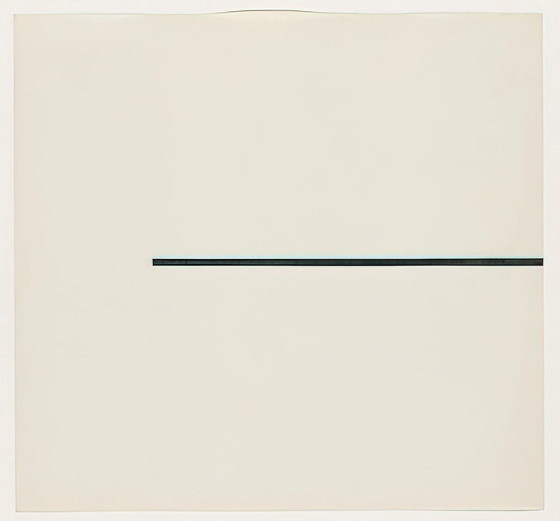 Ellsworth Kelly Prints for Sale: A Collector's Guide to Minimalist Masterpieces - Horizontal Line by Ellsworth Kelly