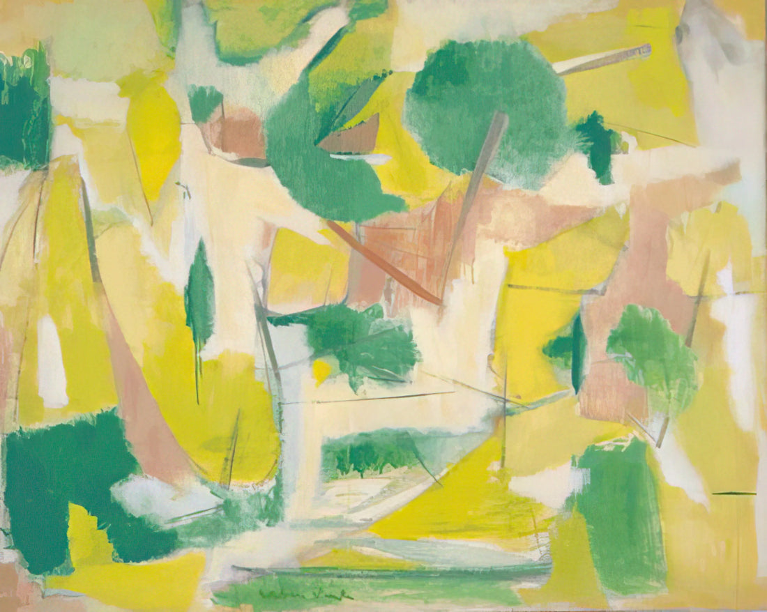 Esteban Vicente Posters: Abstract Expressionism for Modern Spaces - COPLA 1951 by Esteban Vicente