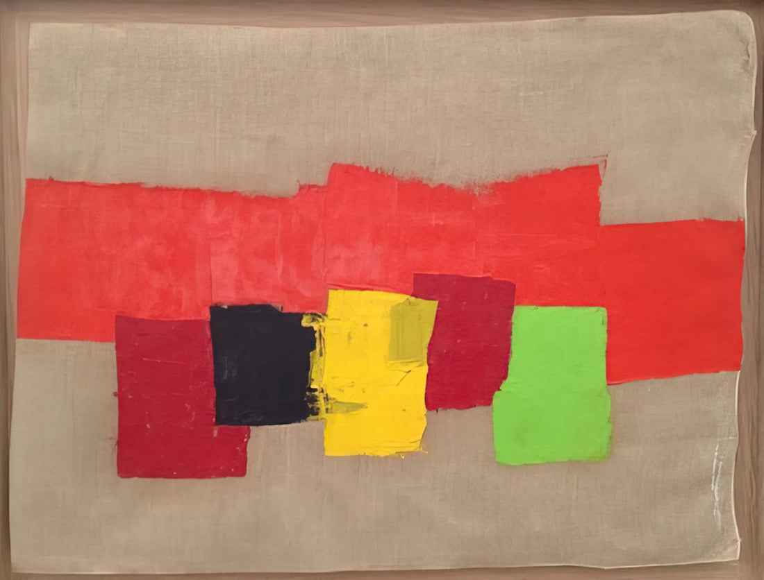 Etel Adnan: The Poetic Visionary of Color and Word - Untitled - 1970 by Etel Adnan