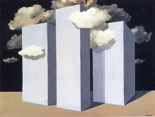 Euphoria Rene Magritte: Exploring the Surrealist's Vision of Wonder and Disquiet - A STORM 1932 by Rene Magritte