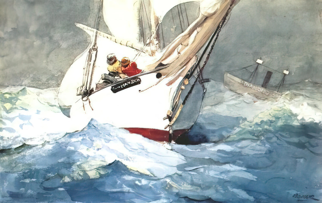 Exploring the Enduring Legacy of Winslow Homer Art - DIAMOND SHOAL by Winslow Homer