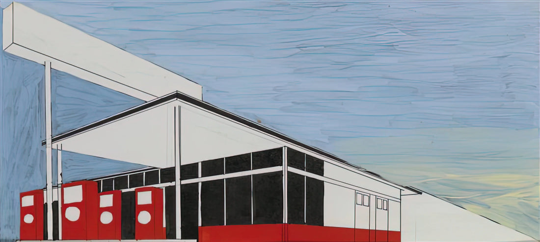Exploring the Iconic World of Eddie Ruscha: A Deep Dive into His Art and Legacy - STANDARD STUDY 3 1963 by Edward Ruscha