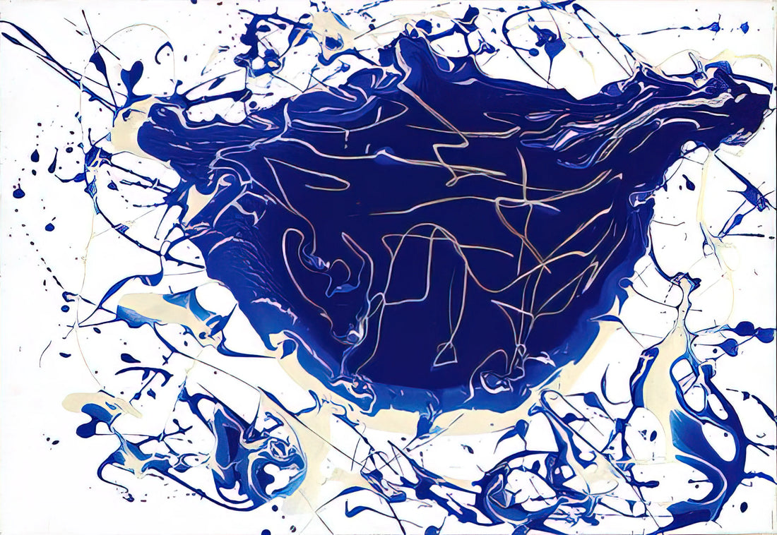 Exploring the Luminous World of Sam Francis: A Master of Post-War Abstraction - Untitled  SFP92-15 SFF1671  by Sam Francis