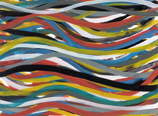 Exploring the Sol LeWitt Gallery: Where Ideas Become Art - Untitled Ribbons by Sol LeWitt