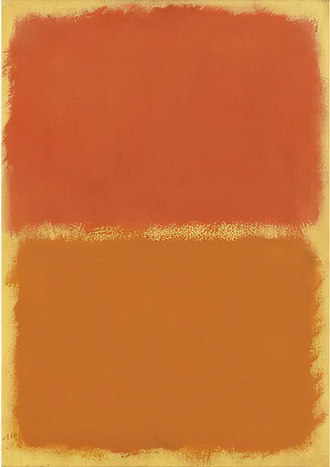 Extra Large Rothko Prints: The Definitive Guide to Monumental Color Field Art - Orange, Red, Orange - 1961 by Mark Rothko