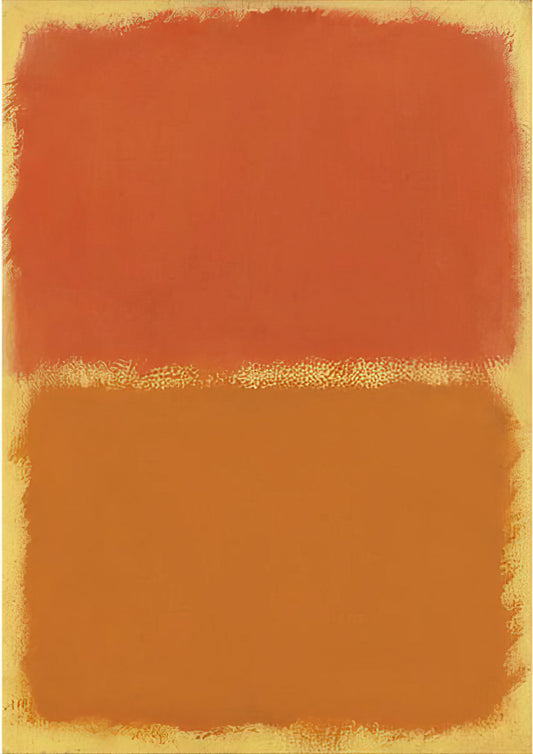 Extra Large Rothko Prints: The Definitive Guide to Monumental Color Field Art - Orange, Red, Orange - 1961 by Mark Rothko