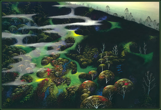 Eyvind Earle's Sleeping Beauty Concept Art: A Masterpiece of Mid-Century Animation Design - Spot of Magic by Eyvind Earle