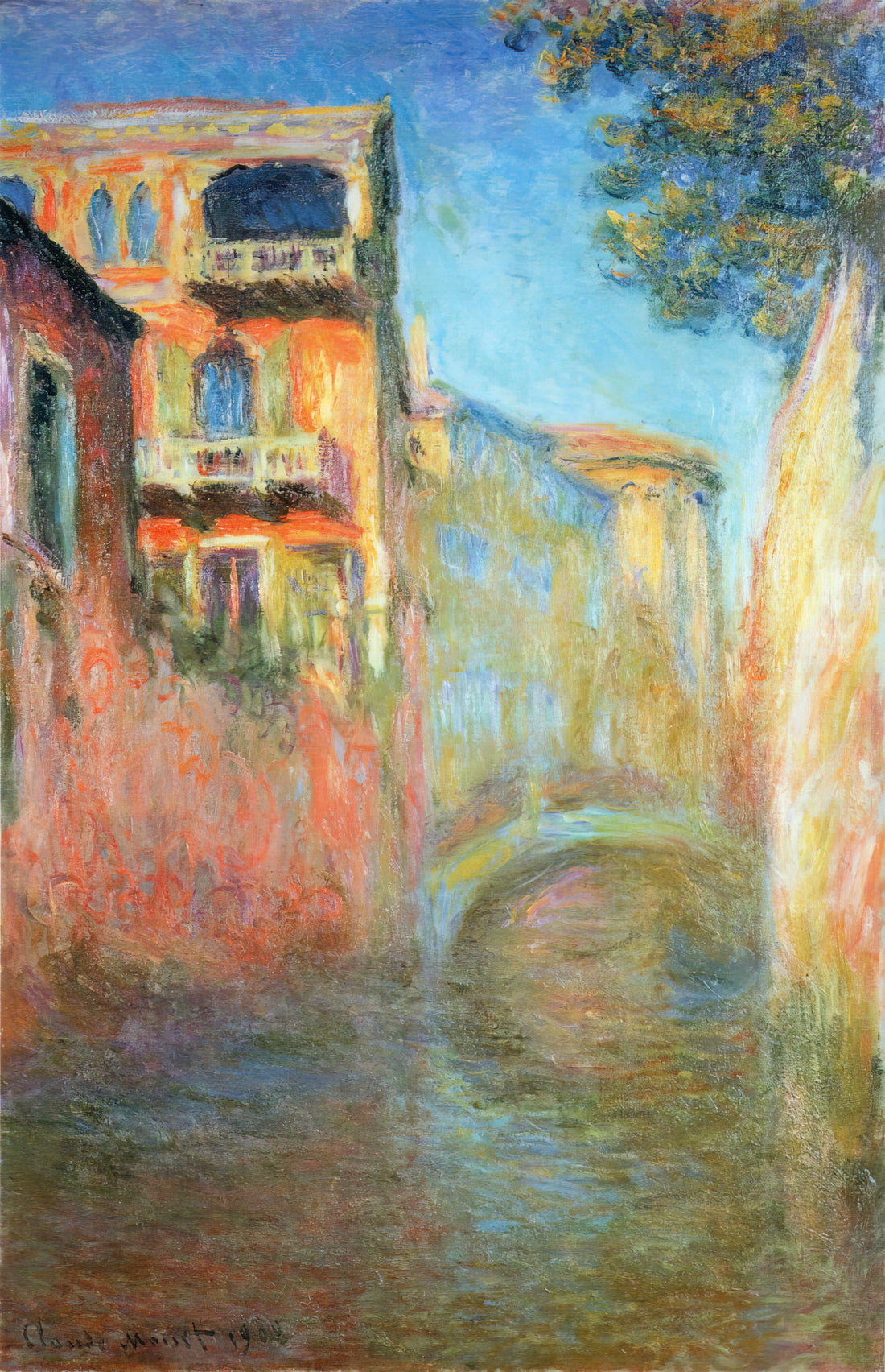 Famous Painting Water Lilies: Monet's Masterpiece and Its Enduring Legacy - Rio della Salute by claude monet