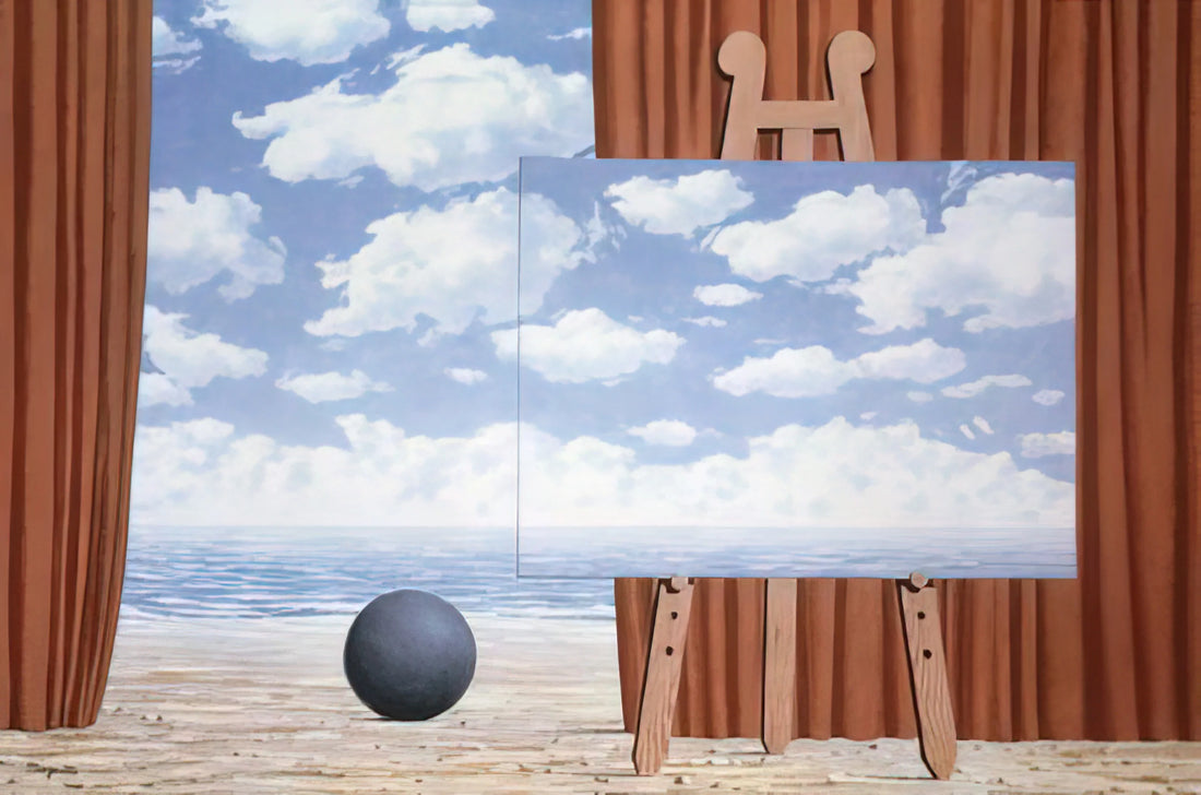 Famous Paintings of René Magritte: A Curator's Guide to His Iconic Surrealist Masterpieces - THE FAIR CAPTIVE 1965 by Rene Magritte