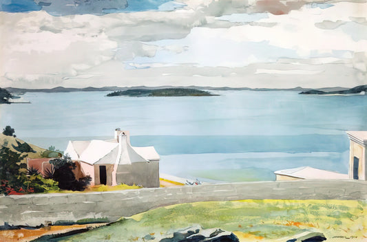 Famous Winslow Homer Paintings: A Curator's Guide to His Masterpieces - INLAND WATER BERMUDA by Winslow Homer