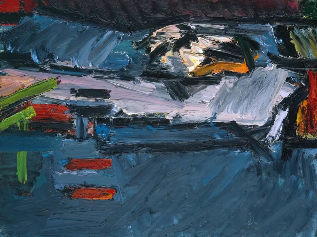 Frank Auerbach Paintings and Drawings 1954–2001: A Definitive Exploration of Post-War British Art - FIGURE ON A BED 1970 by Frank Auerbach