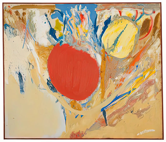 Frankenthaler and Motherwell: A Dialogue of Abstract Expressionism and Modern Printmaking - Break Through, 1956- by Helen Frankenthaler