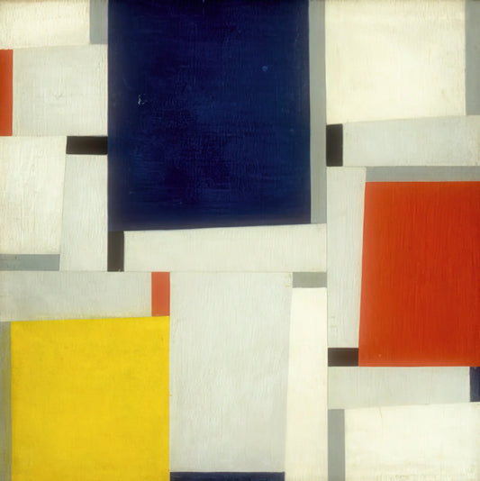 Fritz Glarner Print: The Geometric Precision of Relational Painting - Relational Painting #64 - 1953 by Fritz Glarner