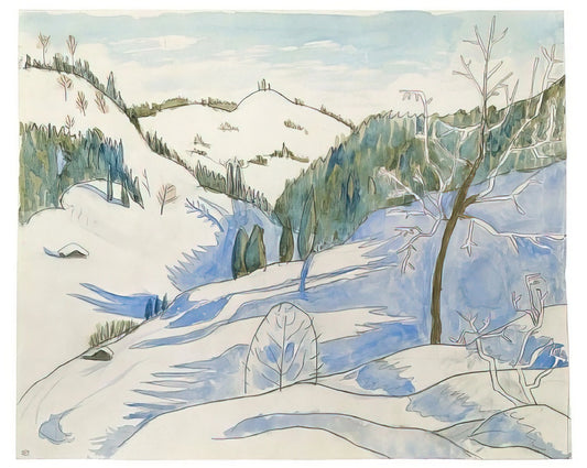 Gabriele Münter: The Visionary of Expressionism and the Blue Rider - MORGENSCHATTEN 1924 by Gabriele Munter