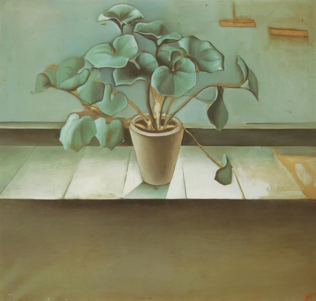 Gala Contemplating the Mediterranean Sea Print: A Surrealist Masterpiece by Dalí - PLANT by Salvador Dali