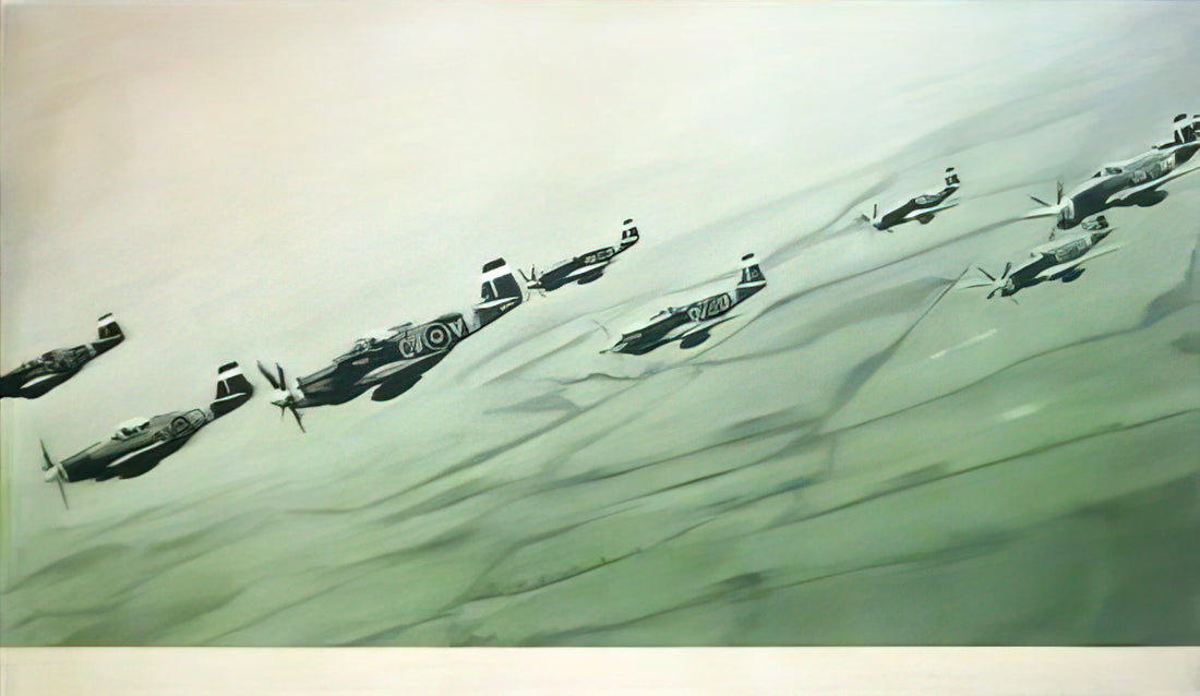 Gerhard Richter Archive: The Definitive Guide to the Artist's Catalog Raisonné and Artistic Legacy - MUSTANG STAFFEL 1964 by Gerhard Richter