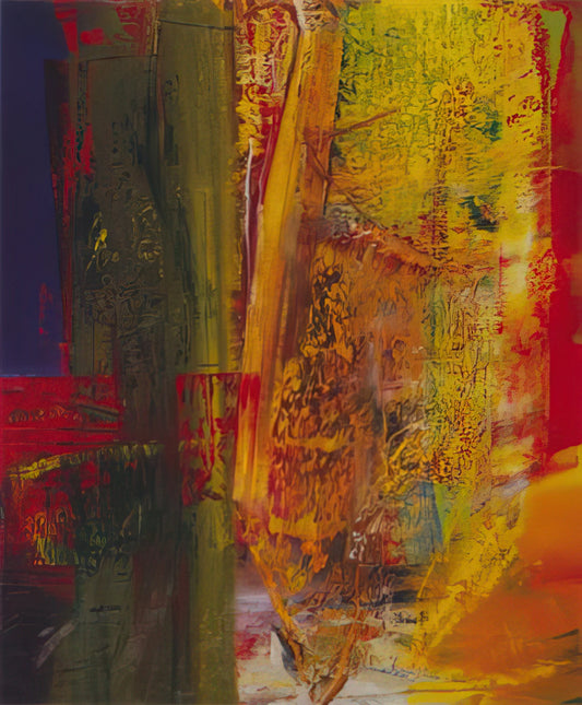 Gerhard Richter Cage P19: A Masterpiece of Abstract Ambiguity and Post-War Painting - OLBERG 1986 by Gerhard Richter