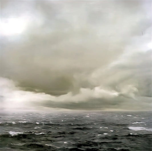 Gerhard Richter Eight Gray: The Spectrum of Absence and Reflection - SEASCAPE CLOUDY by Gerhard Richter