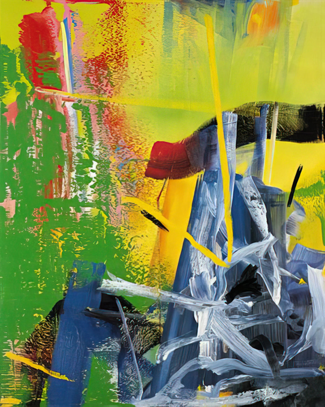 Gerhard Richter Panorama: A Monumental Survey of Artistic Evolution - KORN by Gerhard Richter