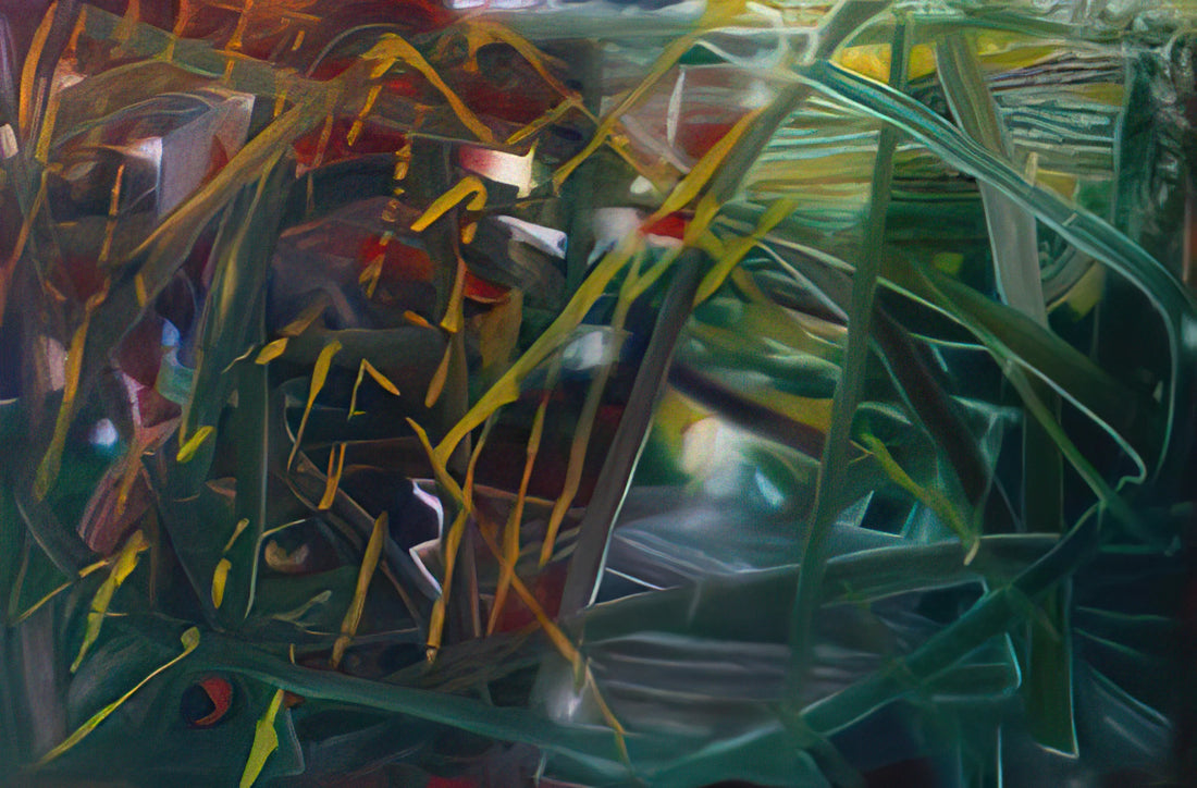 Gerhard Richter at Tate Modern: A Master of Contemporary Art and His Enduring Legacy - ABSTRACT PAINTING NO 439 by Gerhard Richter